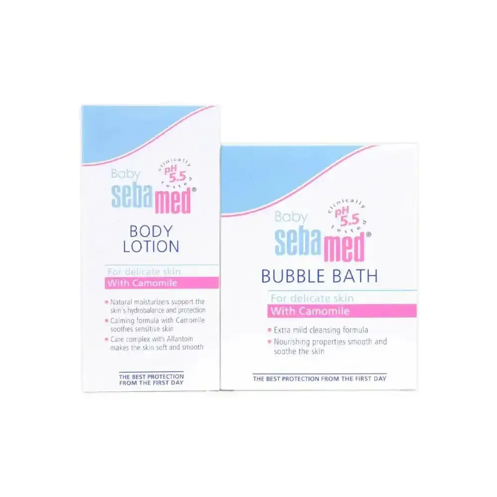 Sebamed - Sebamed Baby Bubble Bath + Lotion Set - Pharmazone - 