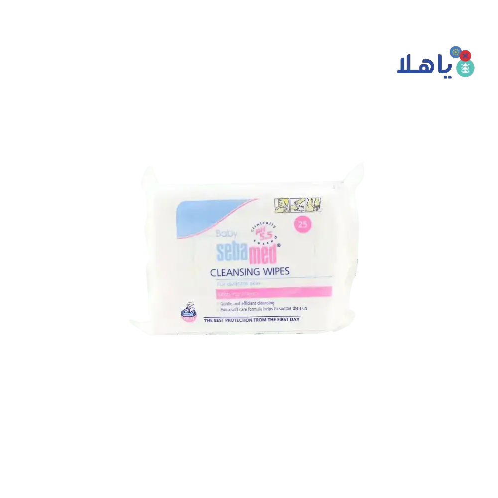 Sebamed - Sebamed Baby Cleansing Wipe 25Pcs - Pharmazone - 