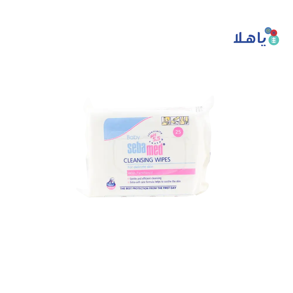 Sebamed Baby Cleansing Wipe 25Pcs