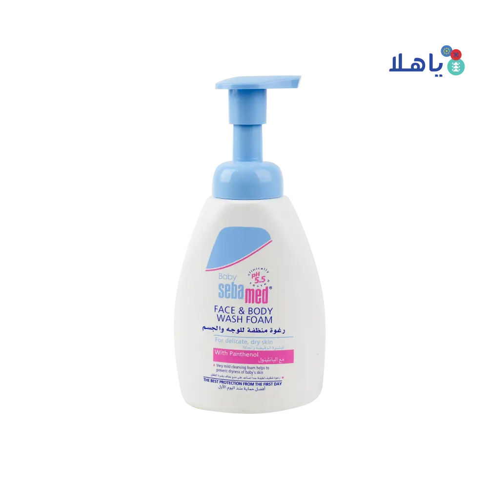 Sebamed Baby Face & Body Wash Foam 400ml