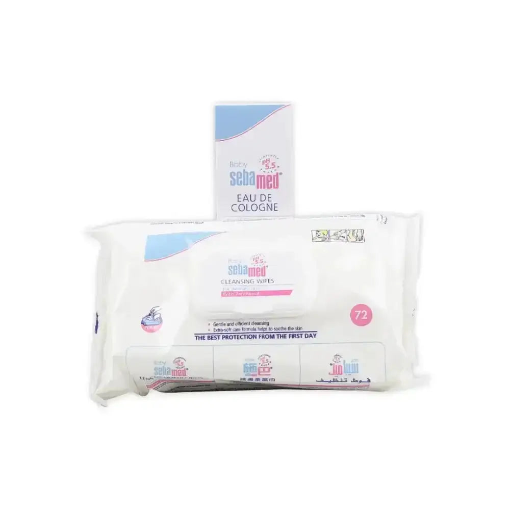 Pharmazone - Sebamed Baby Wipes + Eau De Cologne Set - Pharmazone - 