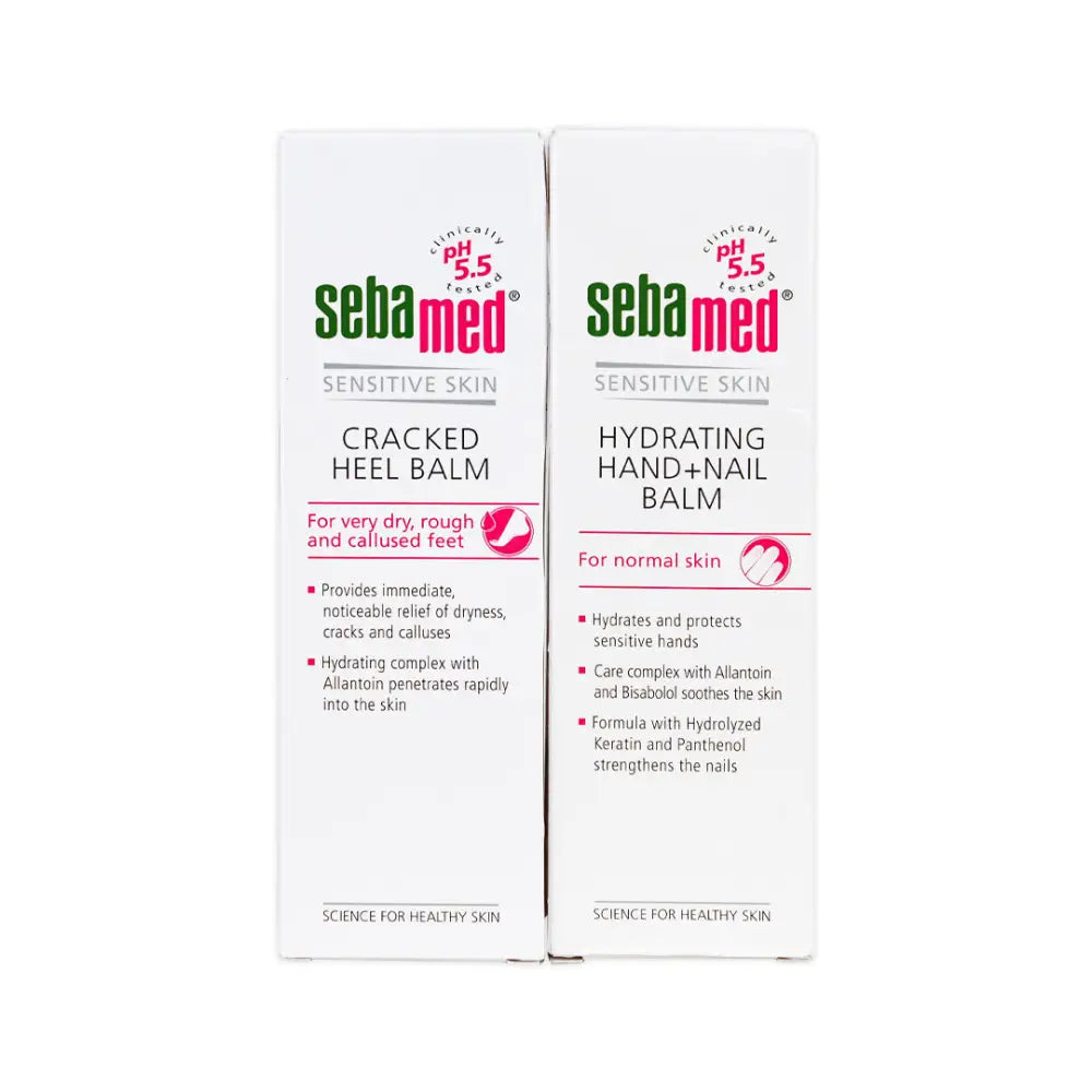 Sebamed Heel + Hand & Nail Balm Set