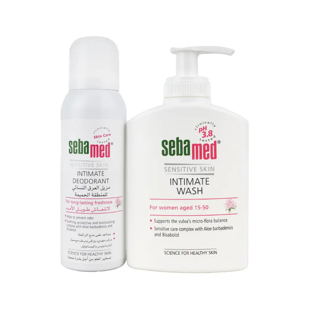 Sebamed Intimate Wash + Intimate Deodorant Set