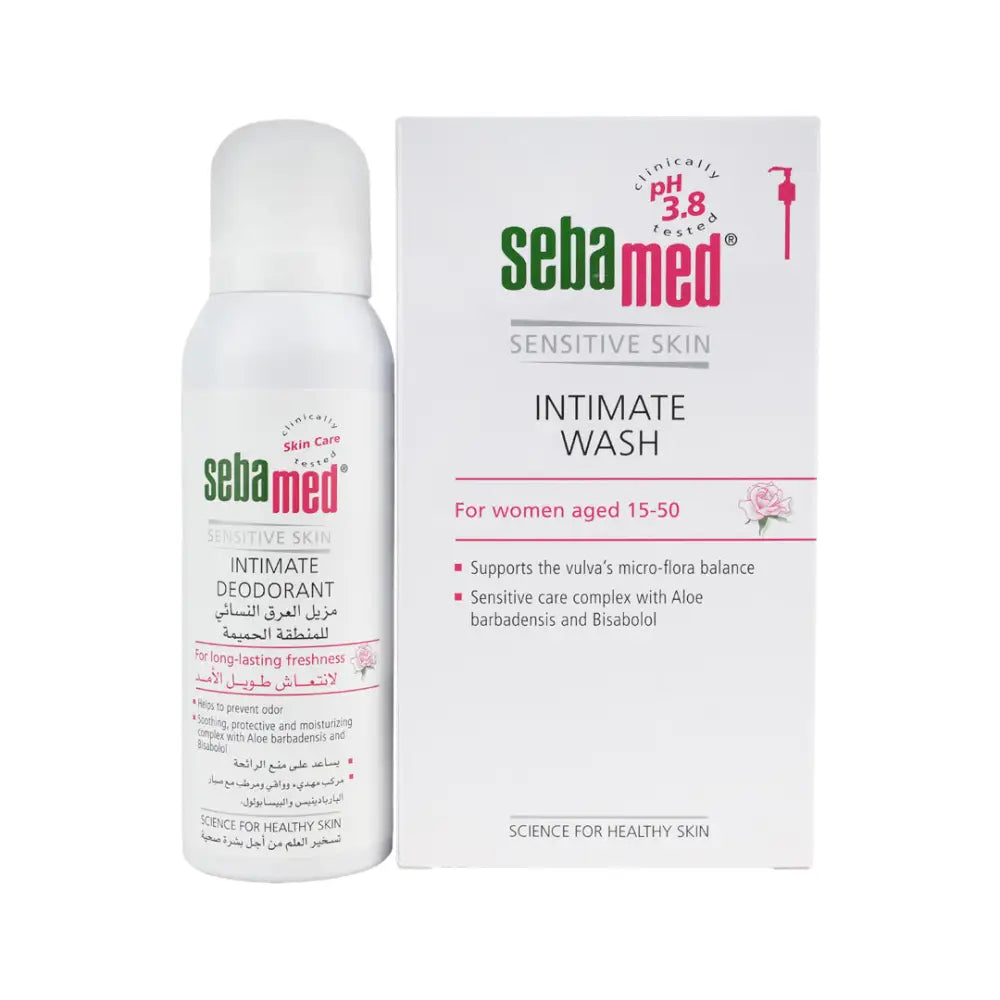 Sebamed Intimate Wash + Intimate Deodorant Set