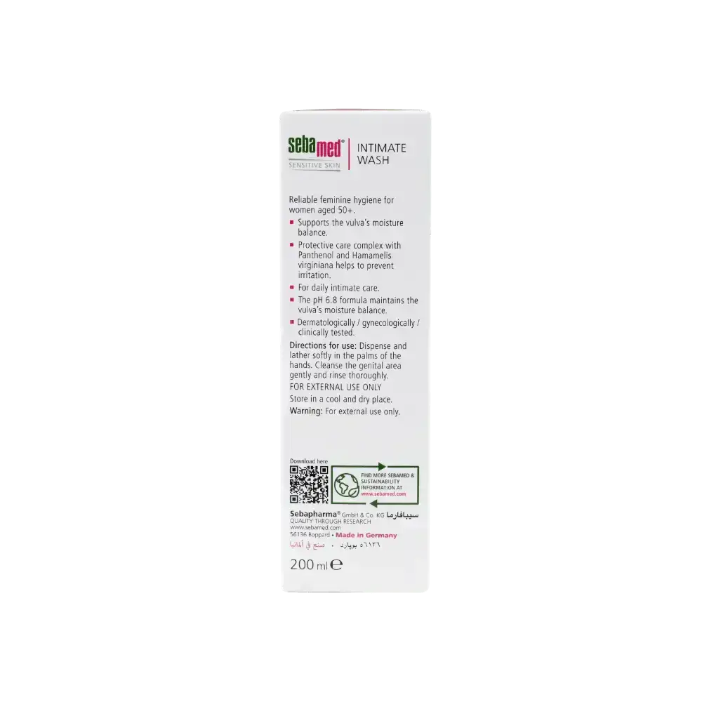 Sebamed - Sebamed Intimate Wash For 50+Y 200ml (Ph 6.8) - Pharmazone - 