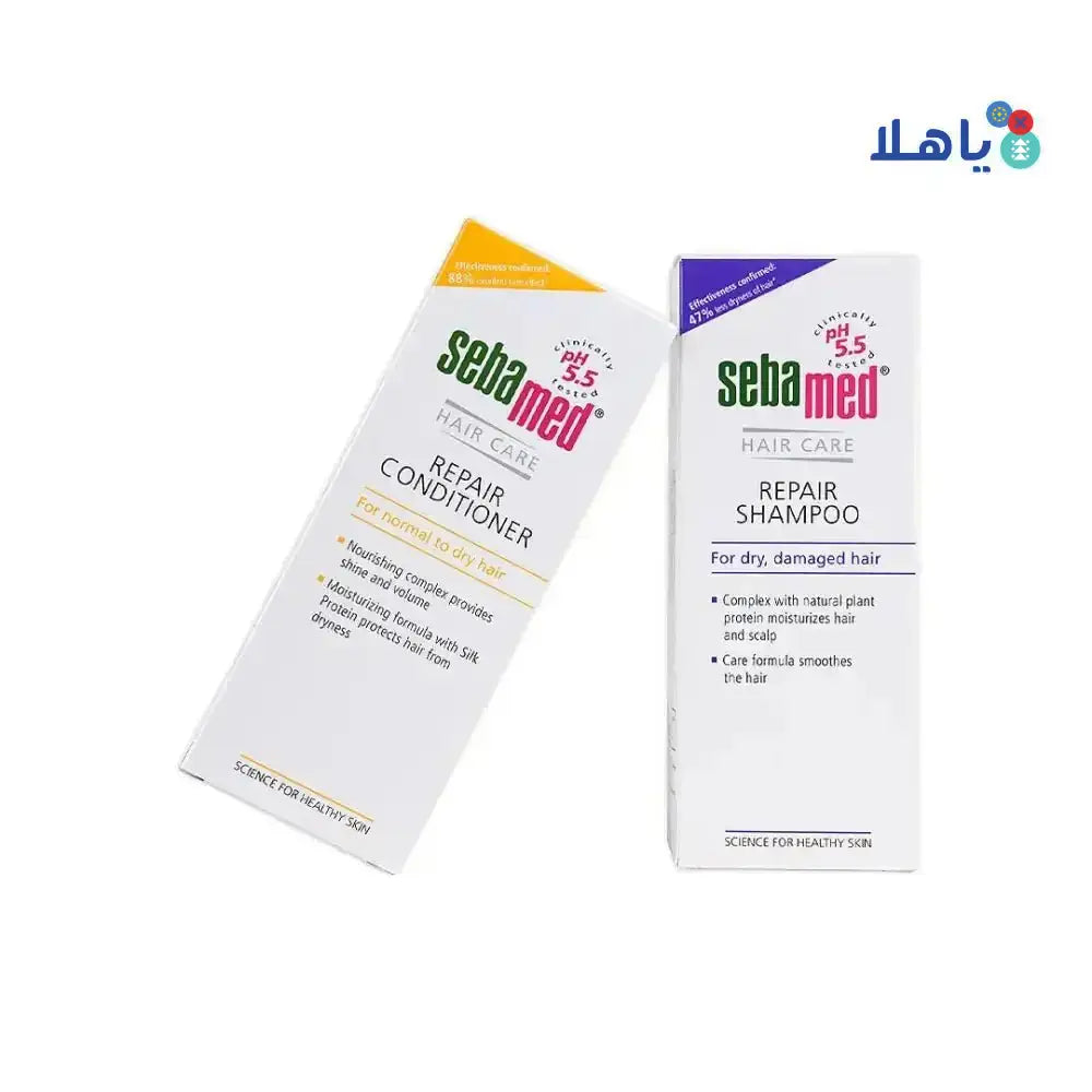 Sebamed - Sebamed Repair Shampoo + Conditioner Set - Pharmazone - 