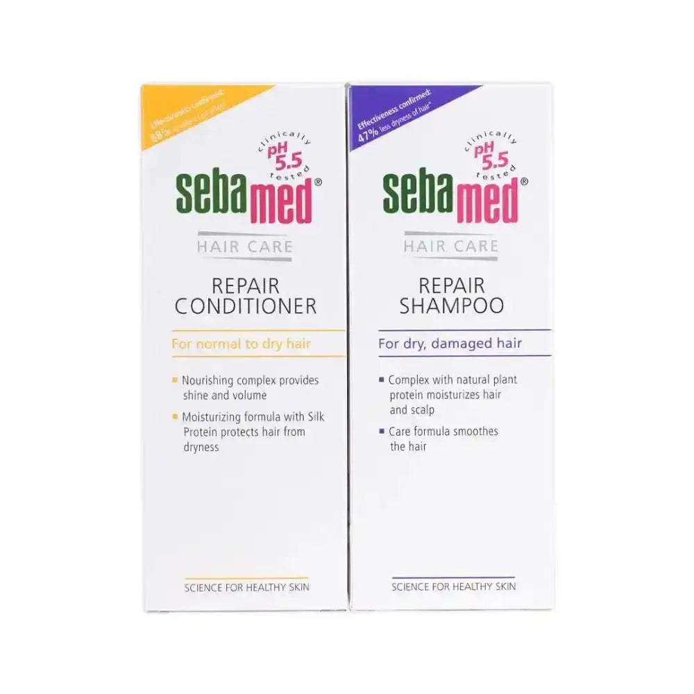 Sebamed - Sebamed Repair Shampoo + Conditioner Set - Pharmazone - 