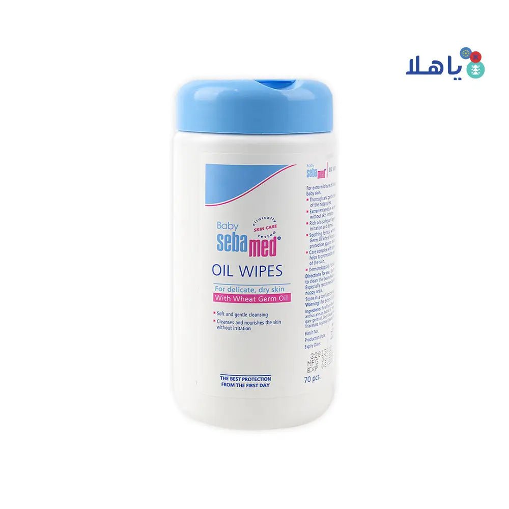 Sebamed - Sebamed Baby Oil Wipes 70Pcs - Pharmazone - 