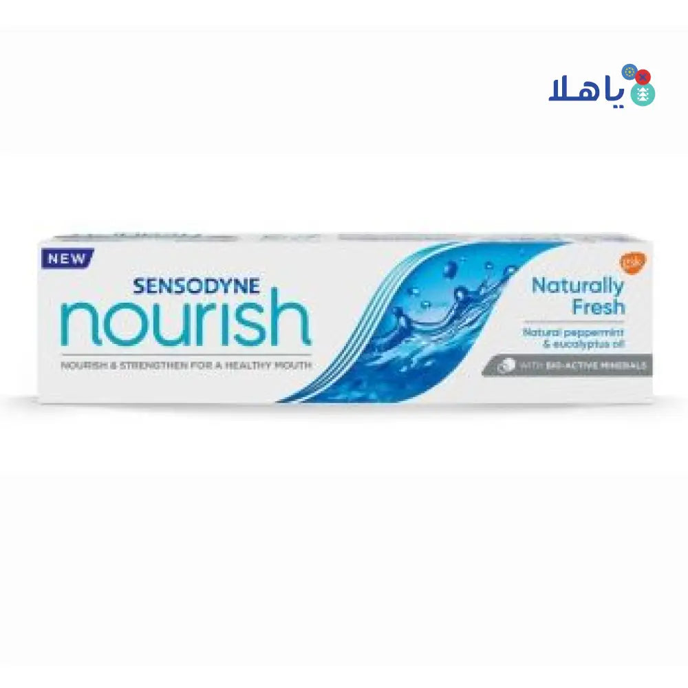 SENSODYNE NOURISH NATURALLY FRESH TOOTHPASTE 75ML