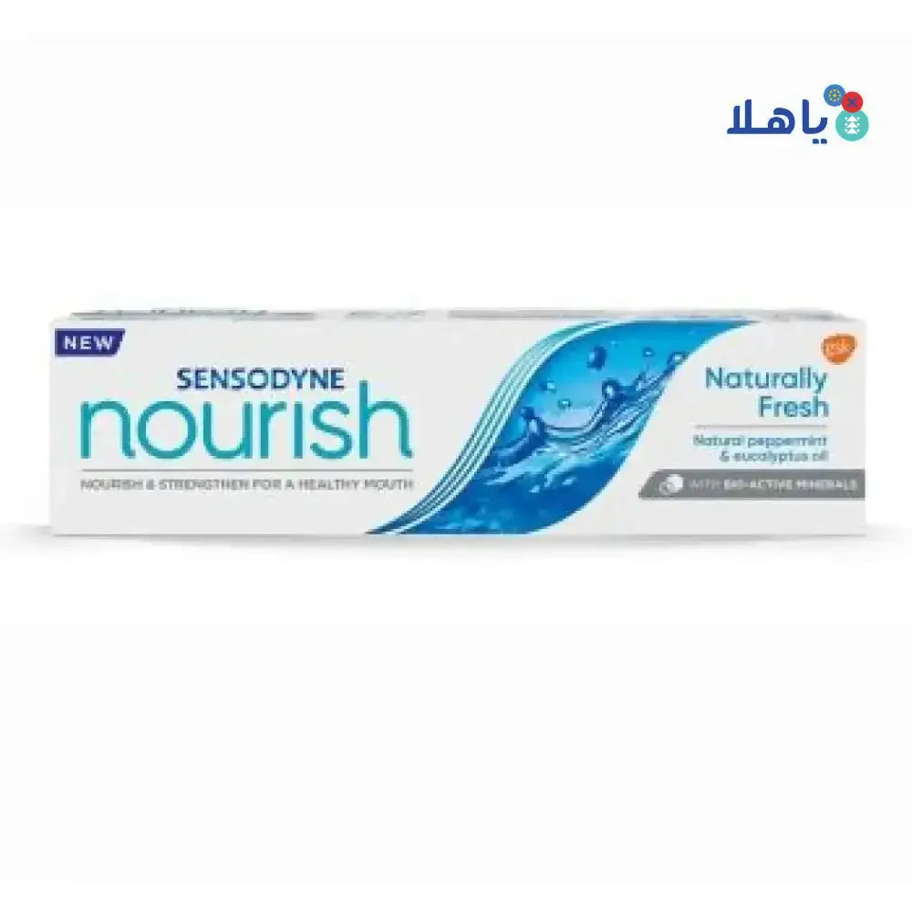 SENSODYNE - SENSODYNE NOURISH NATURALLY FRESH TOOTHPASTE 75ML - Pharmazone - 