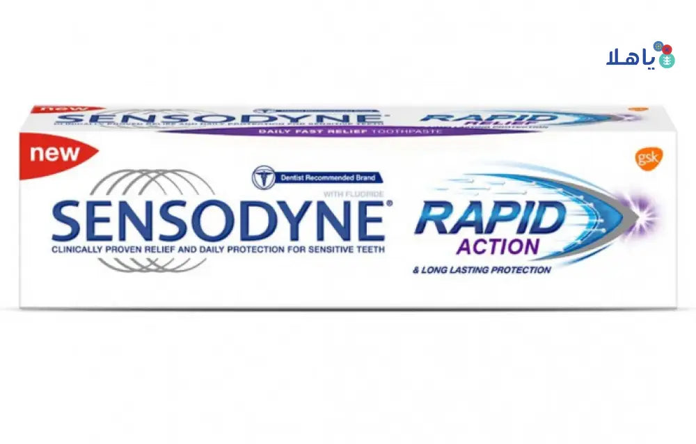 SENSODYNE RAPID ACTION TOOTHPASTE 75 ML