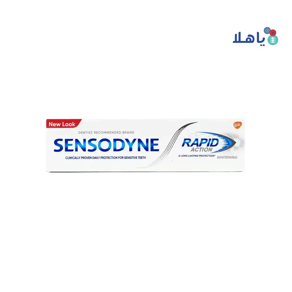 SENSODYNE - Sensodyne Rapid Action Fast Relief Whitening Toothpaste 75ml - Pharmazone - 