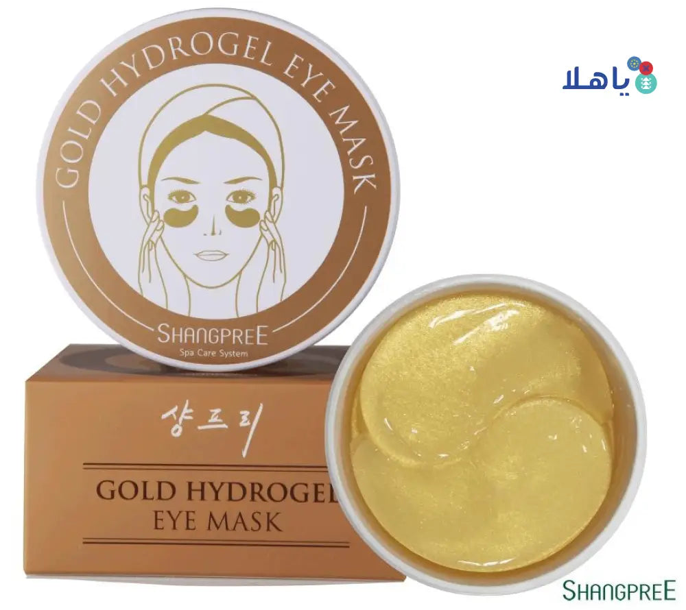 SHANGPREE GOLD HYDROGEL EYE MASK 1.4G X 60EA