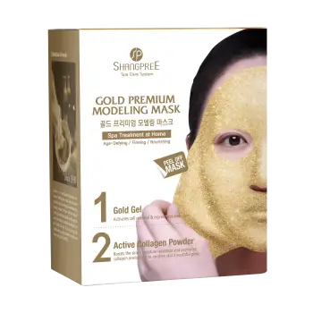 SHANGPREE GOLD PREMIUM MODELING MASK 1PCS
