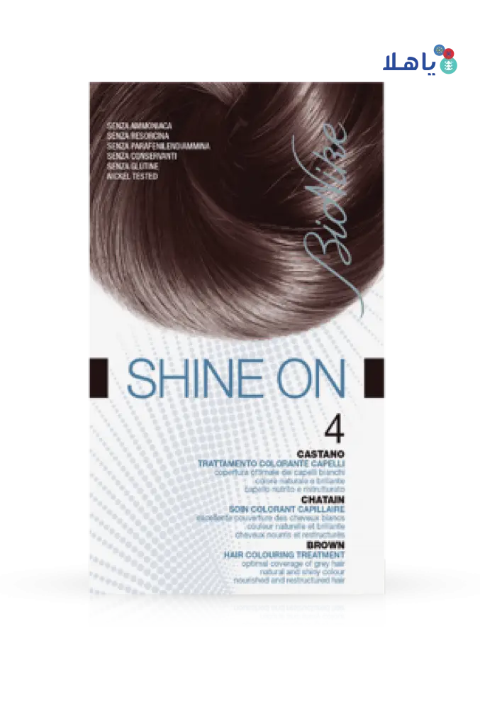 SHINE ON HAIR COLOR BROWN NO.4