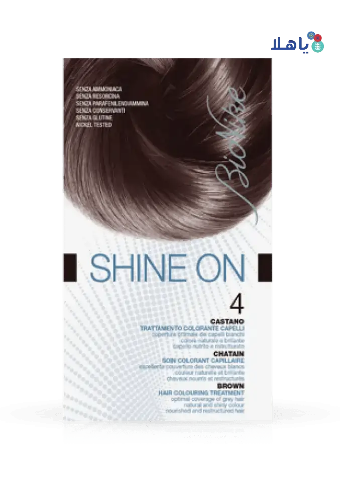 BIONIKE - Shine On Hair Color Brown No.4 - Pharmazone - 