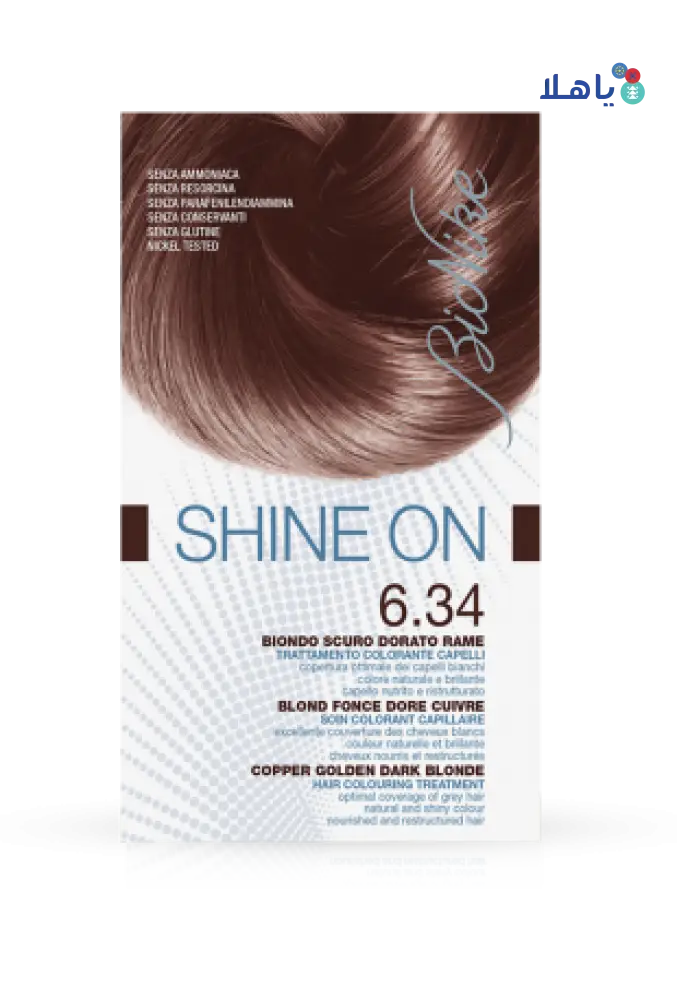 SHINE ON HAIR COLOR C.G.D.BLONDE NO.6.34