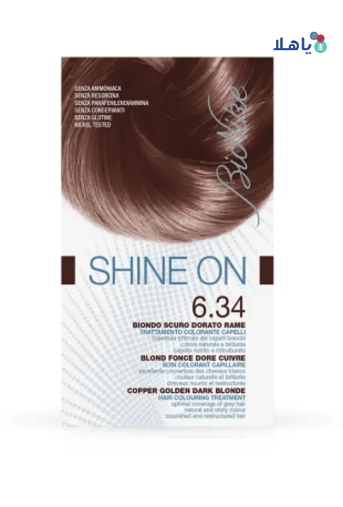 BIONIKE - Shine On Hair Color C.G.D.Blonde No.6.34 - Pharmazone - 