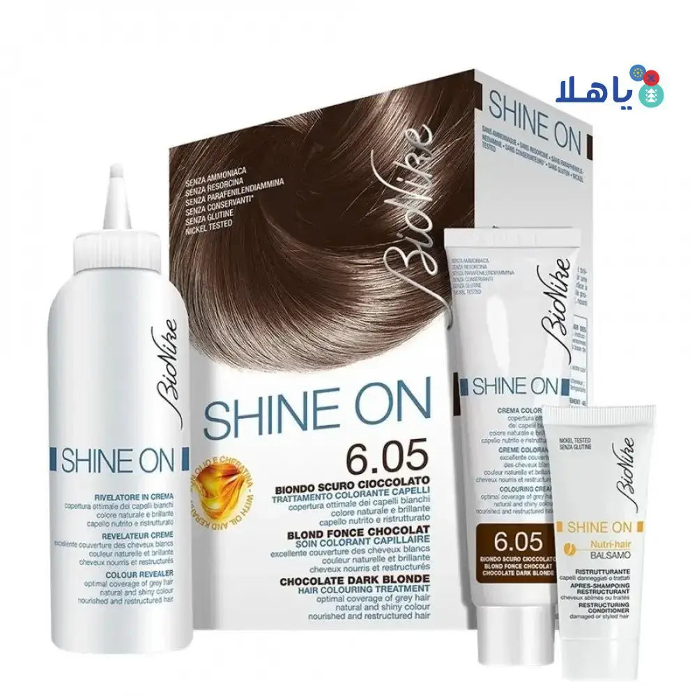 BIONIKE - Shine On Hair Color Choco. Dark Blonde No.6.05 - Pharmazone - 