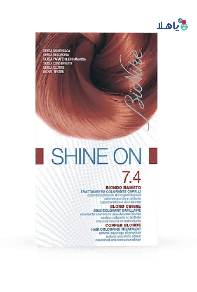 BIONIKE - Shine On Hair Color Copper Blonde No.7.4 - Pharmazone - 