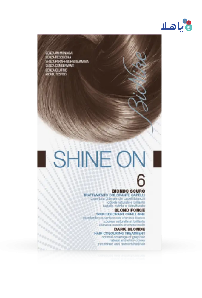 SHINE ON HAIR COLOR DARK BLONDE NO.6