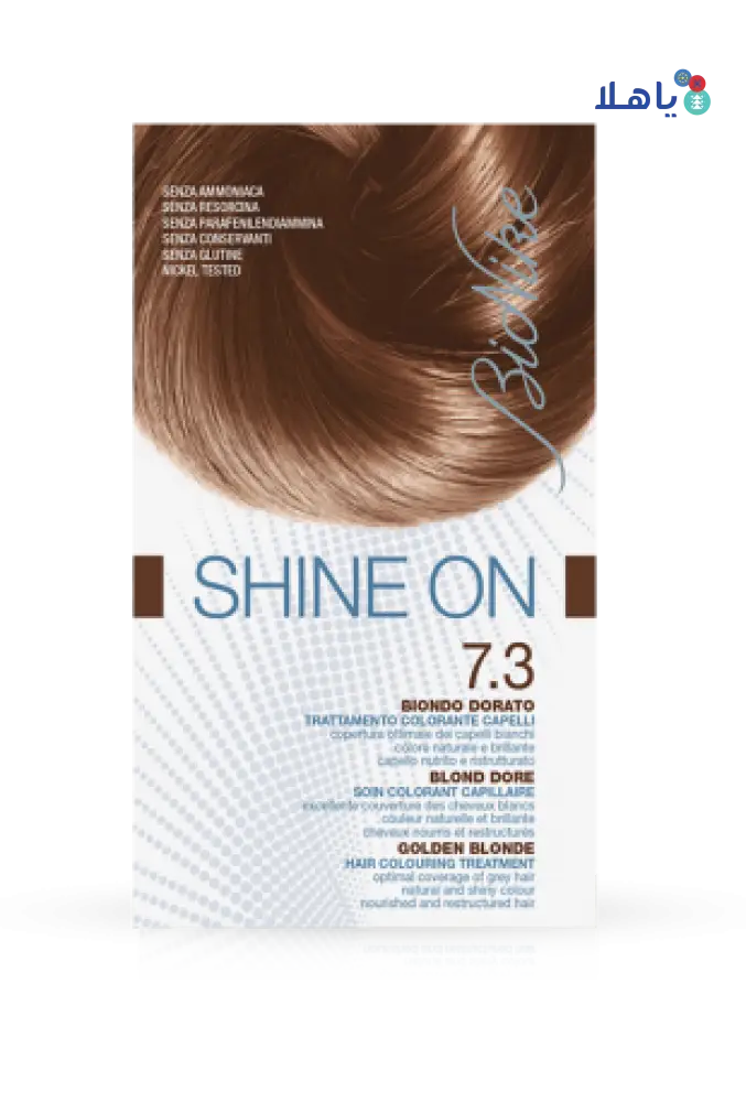 SHINE ON HAIR COLOR GOLDEN BLONDE NO.7.3