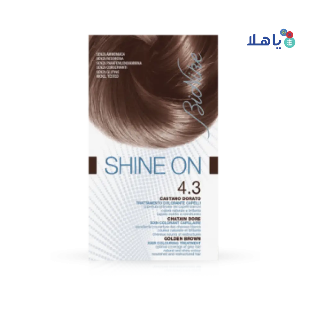 SHINE ON HAIR COLOR GOLDEN BROWN NO.4.3