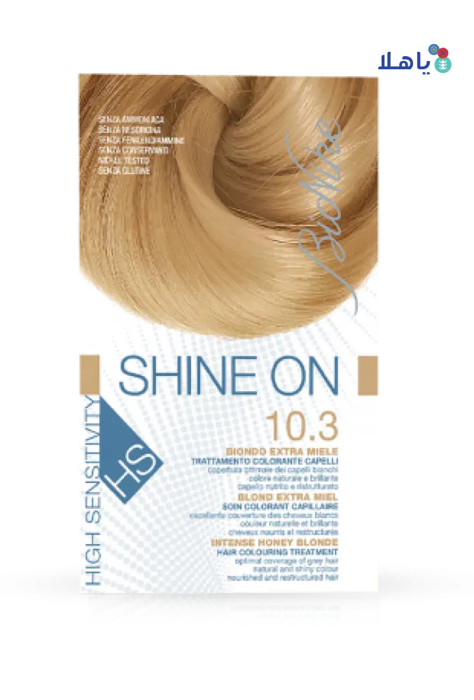 SHINE ON HAIR COLOR INT.HONEY BLONDE NO.10.3