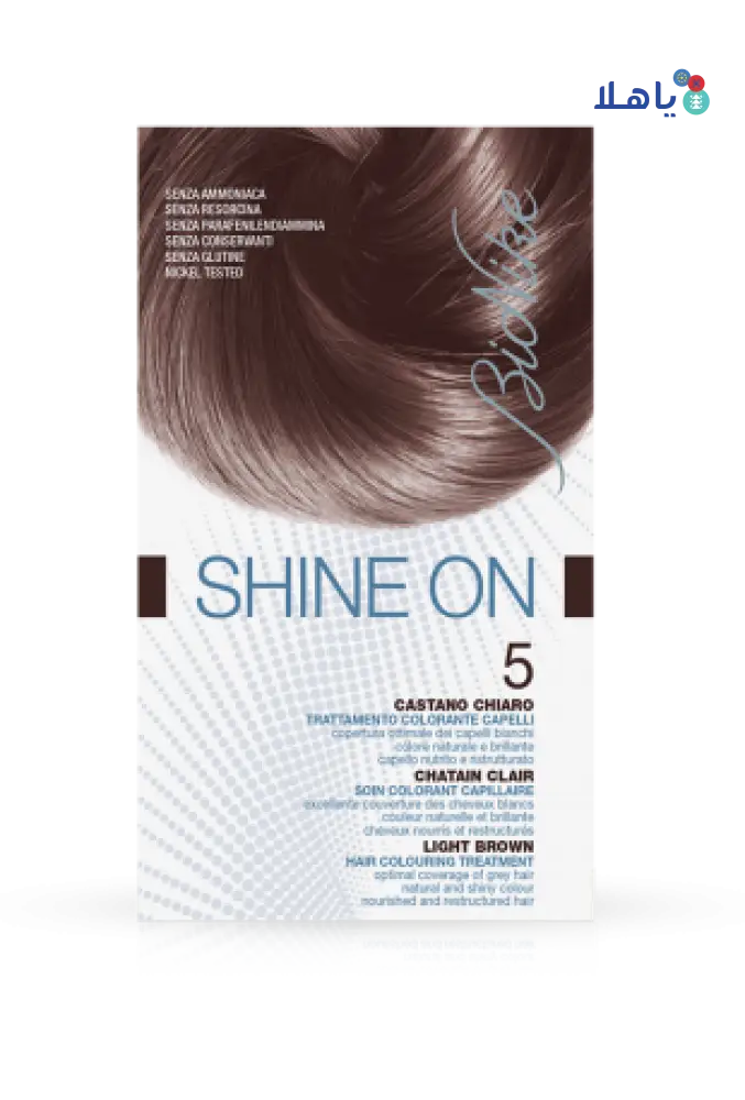 SHINE ON HAIR COLOR LIGHT BROWN NO.5