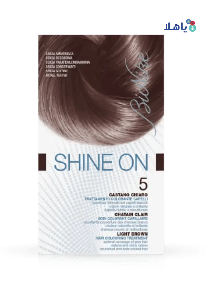 BIONIKE - Shine On Hair Color Light Brown No.5 - Pharmazone - 