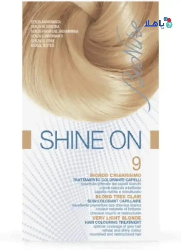 BIONIKE - Shine On Hair Color Very Light Blonde No.9 - Pharmazone - 