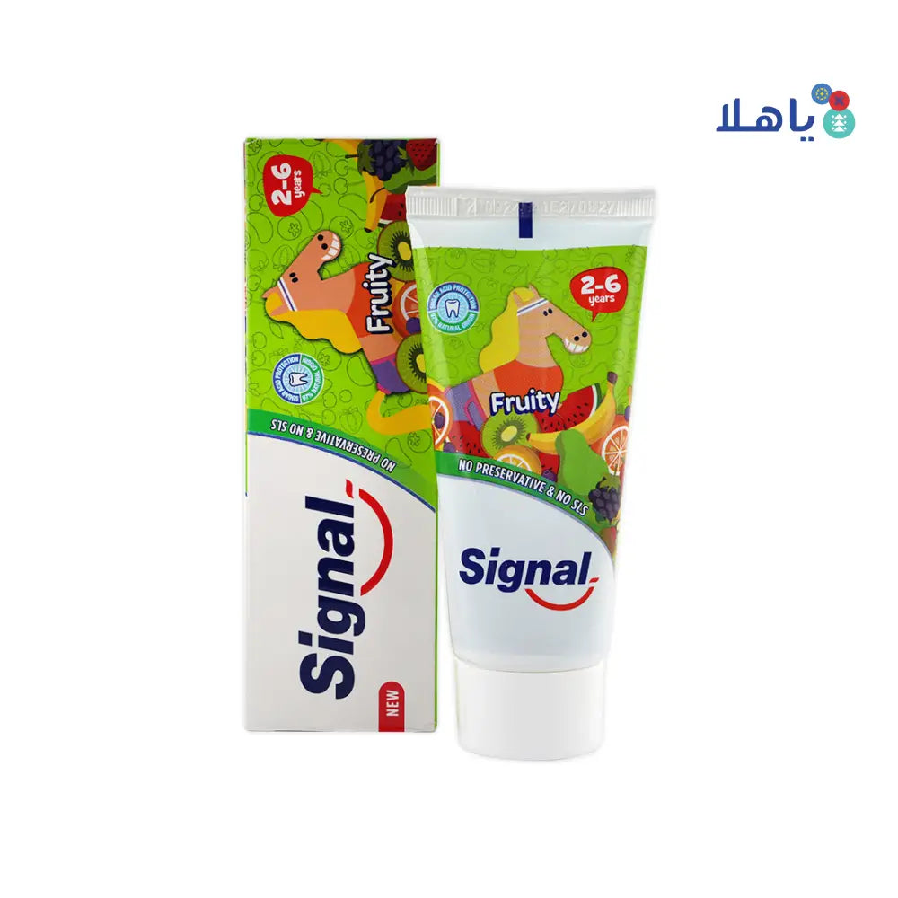 Signal Kids 2-6 Years Toothpaste 50ml-Fruity