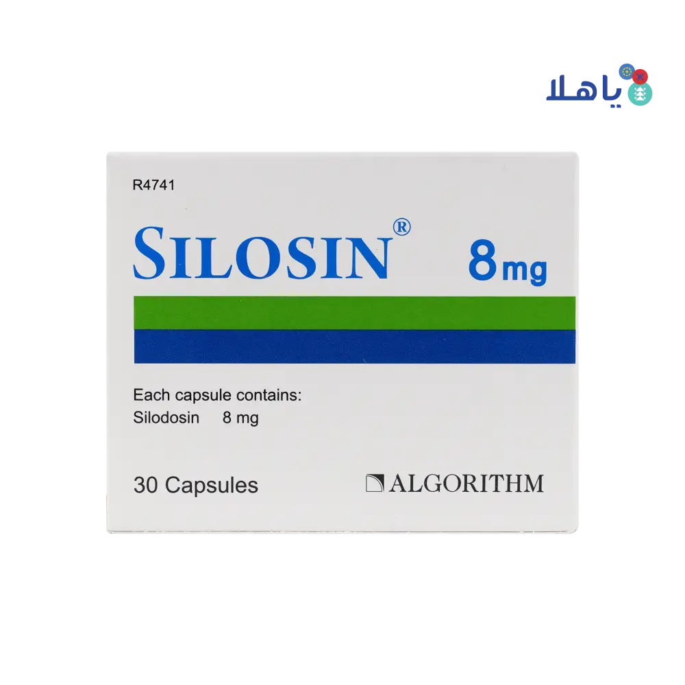 SILOSIN 8 MG 30 CAPS