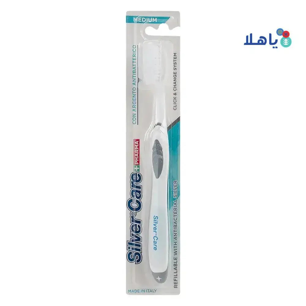 SILVER CARE - Silver Care +Pharma Tooth Brush - Medium 4351 - Pharmazone - 