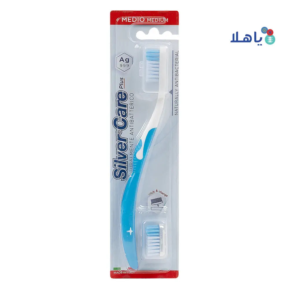 Silver Care Plus Antibacterial Medium Toothbrush - 3377