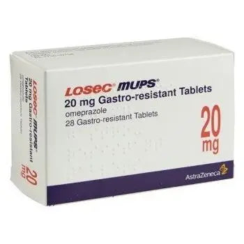 LOSEC MUPS 20MG 28 TAB