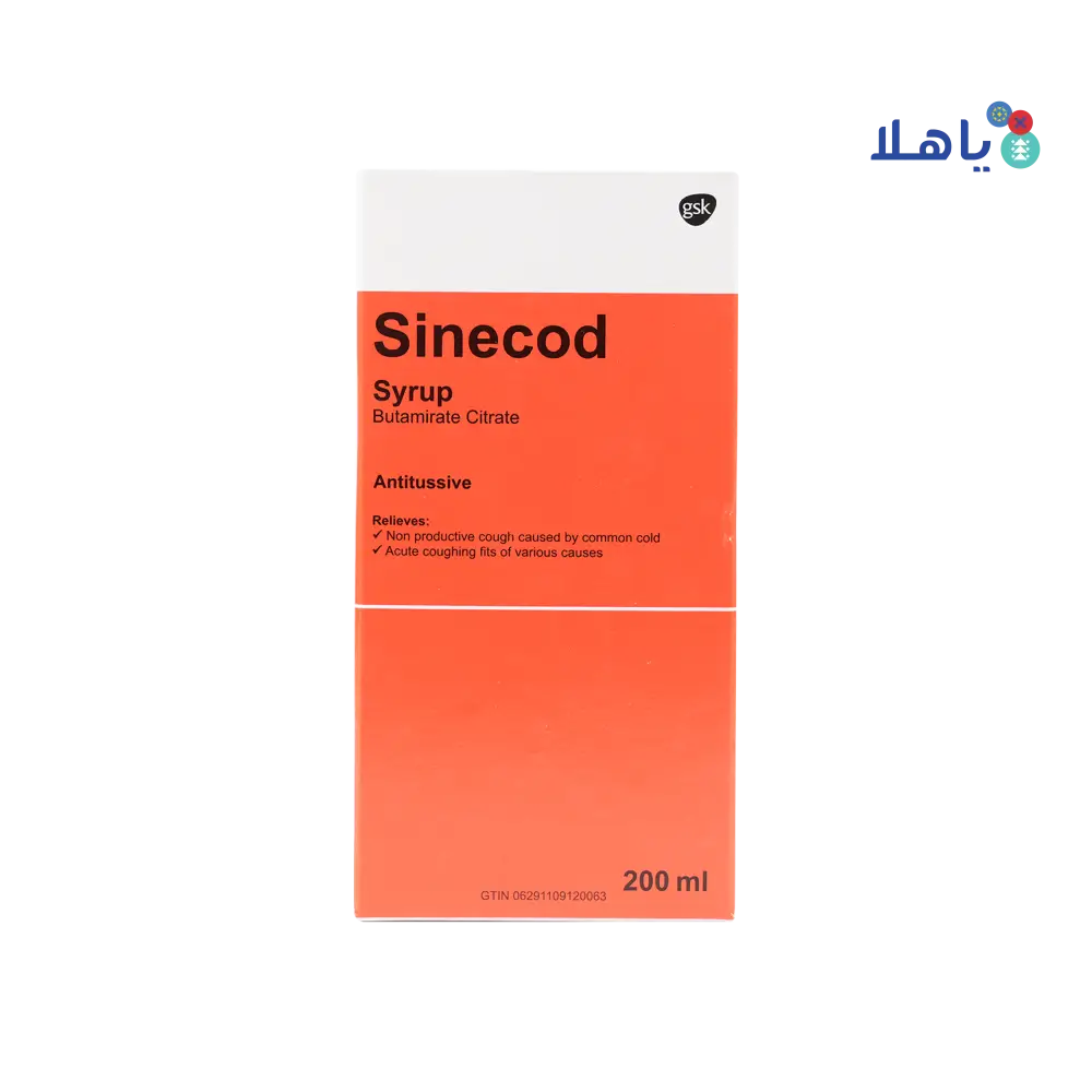 SINECOD SYRUP 200 ML