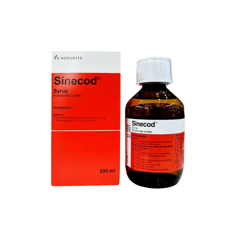 SINECOD SYRUP 200 ML