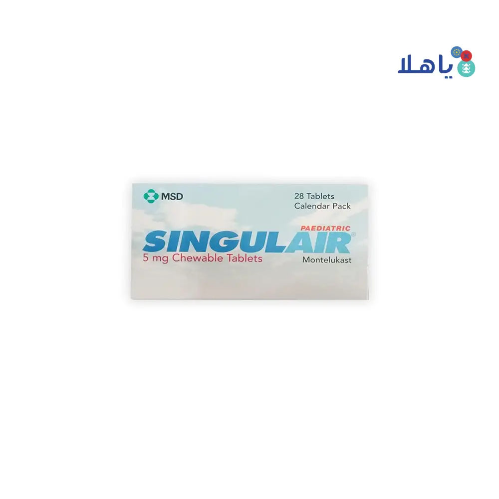 SINGULAIR PEDIATRIC 5MG 28 TAB