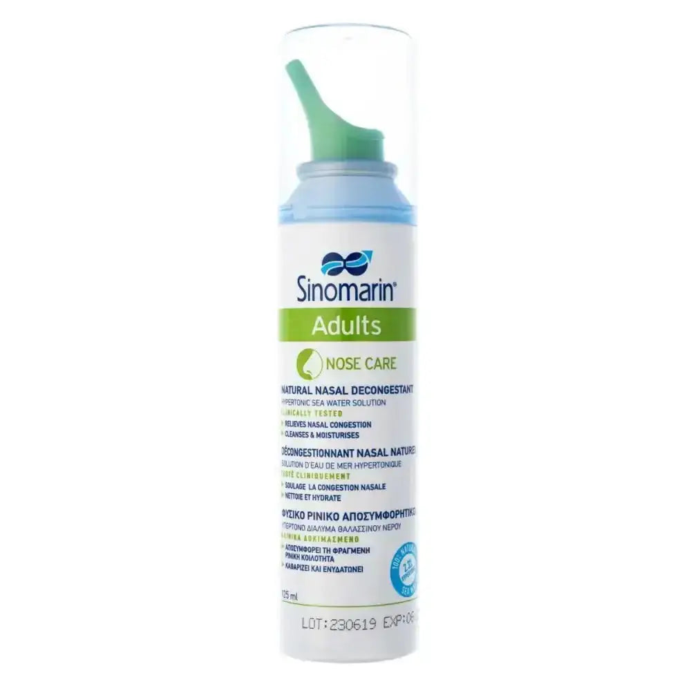 SINOMARIN - Sinomarin Nose Care Adults Spray 125Ml - Pharmazone - 