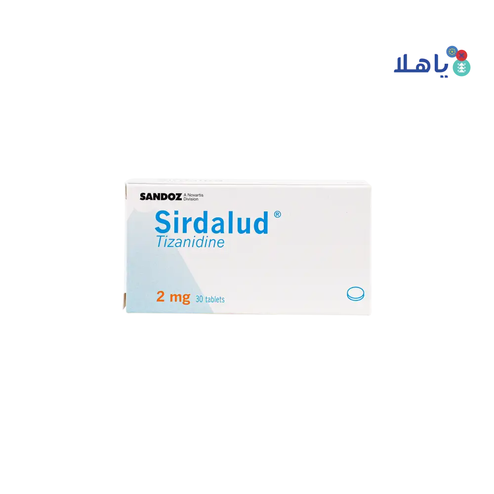 SIRDALUD 2MG 30 TAB