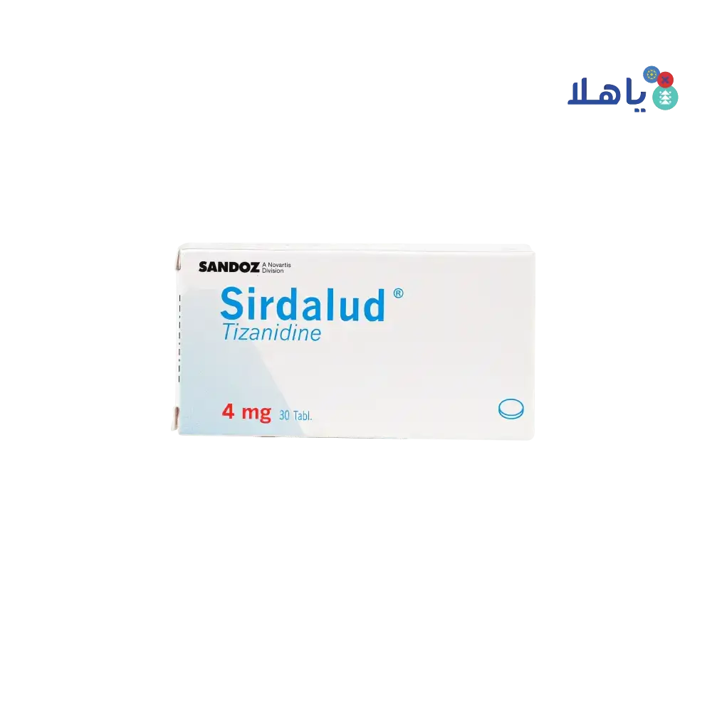 NOVARTIS PHARMA - Sirdalud 4Mg 30 Tab - Pharmazone - 