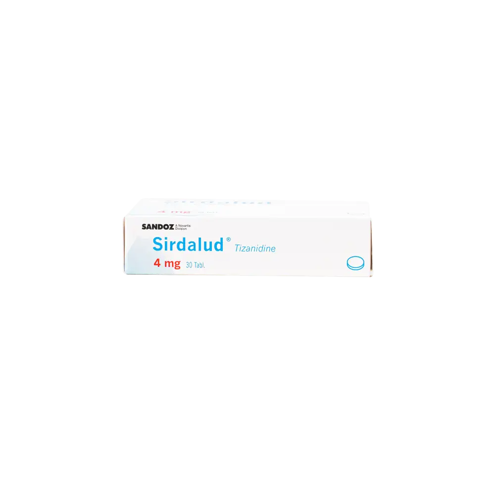 SIRDALUD 4MG 30 TAB