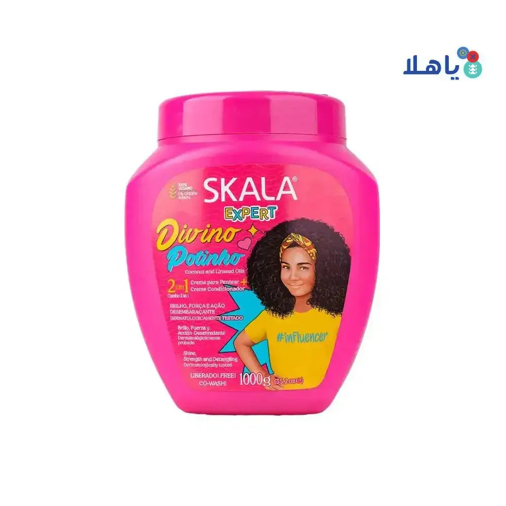 Skala - Skala Expert Divino Potinho Kids 2 In 1 Conditioner 1000g - Pharmazone - 