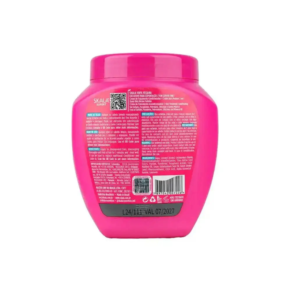 Skala - Skala Expert Divino Potinho Kids 2 In 1 Conditioner 1000g - Pharmazone - 