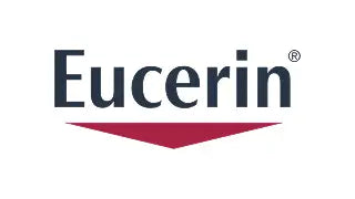 Eucerin logo with red and black design.