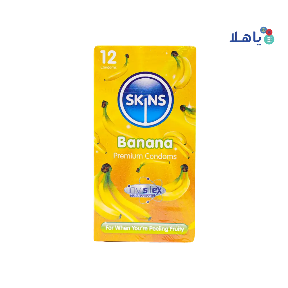 Skins Condom Banana 12pcs