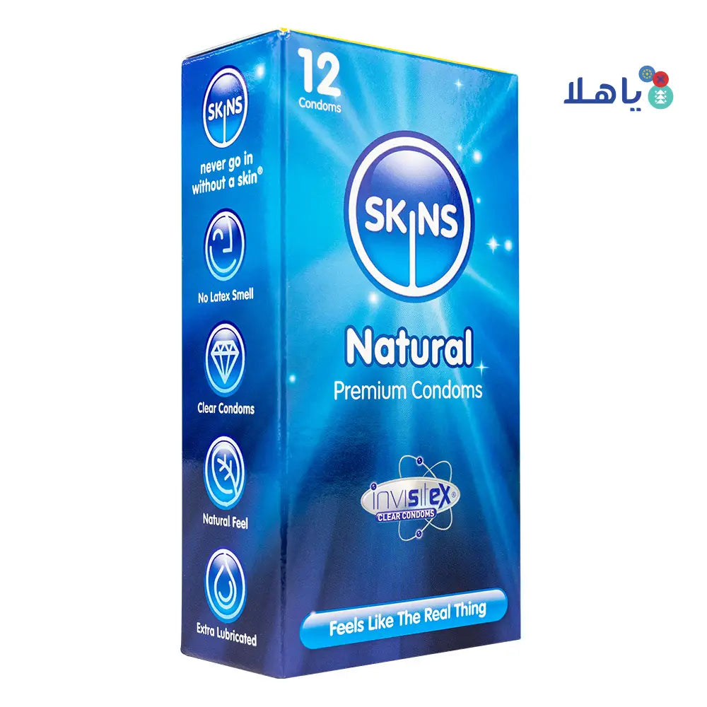 Skins Condom Natural 12pcs