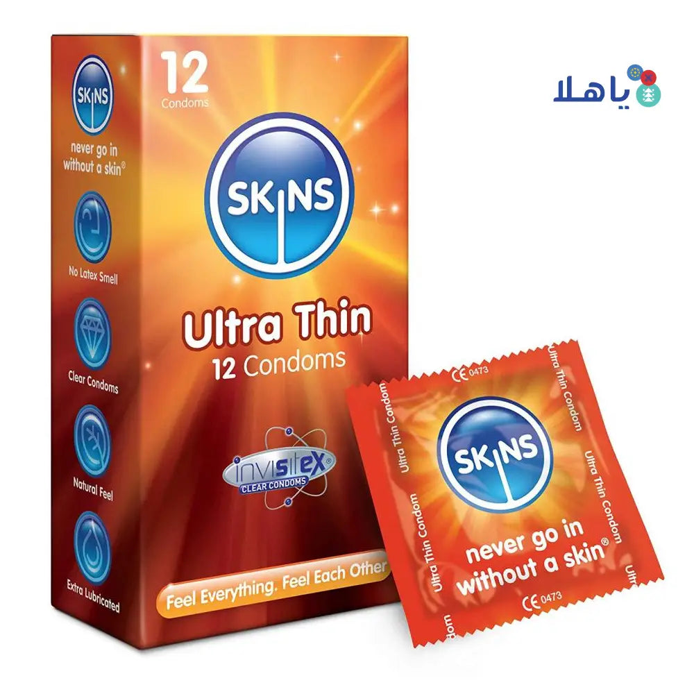 Skins Condom Ultra Thin 12pcs