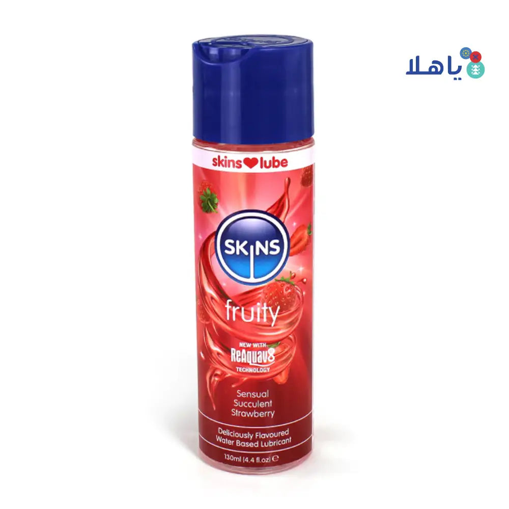 Skins Lubricant Fruity Strawberry 130ml